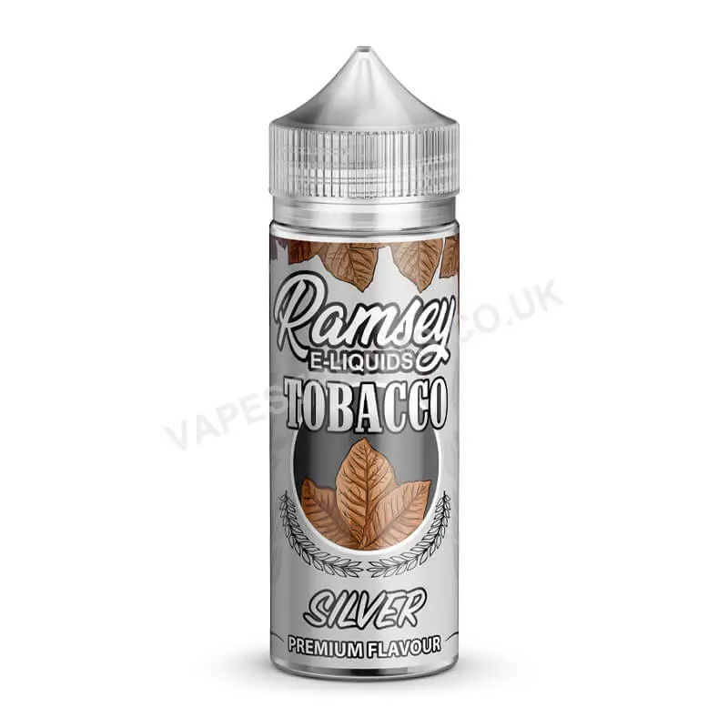 Ramsey Tobacco Silver E-Liquid Shortfill