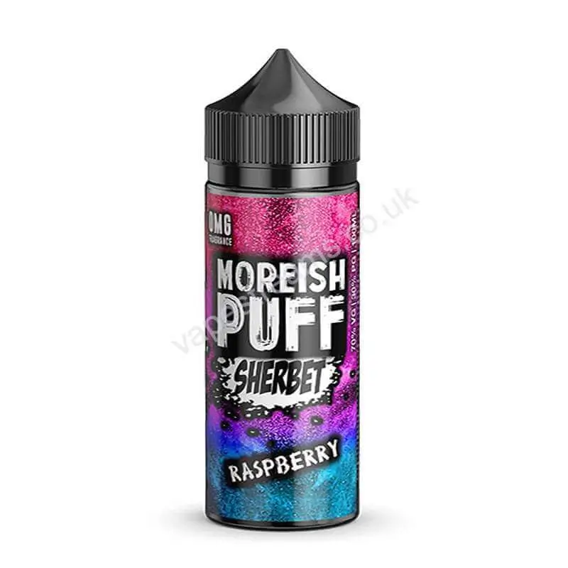 Raspberry by Moreish Puff Sherbet Short Fill