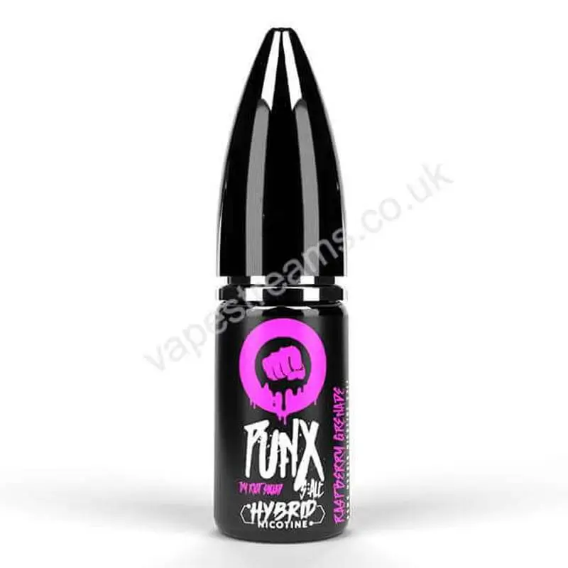 Raspberry Grenade Nic Salt E-Liquid by Riot Squad Punx