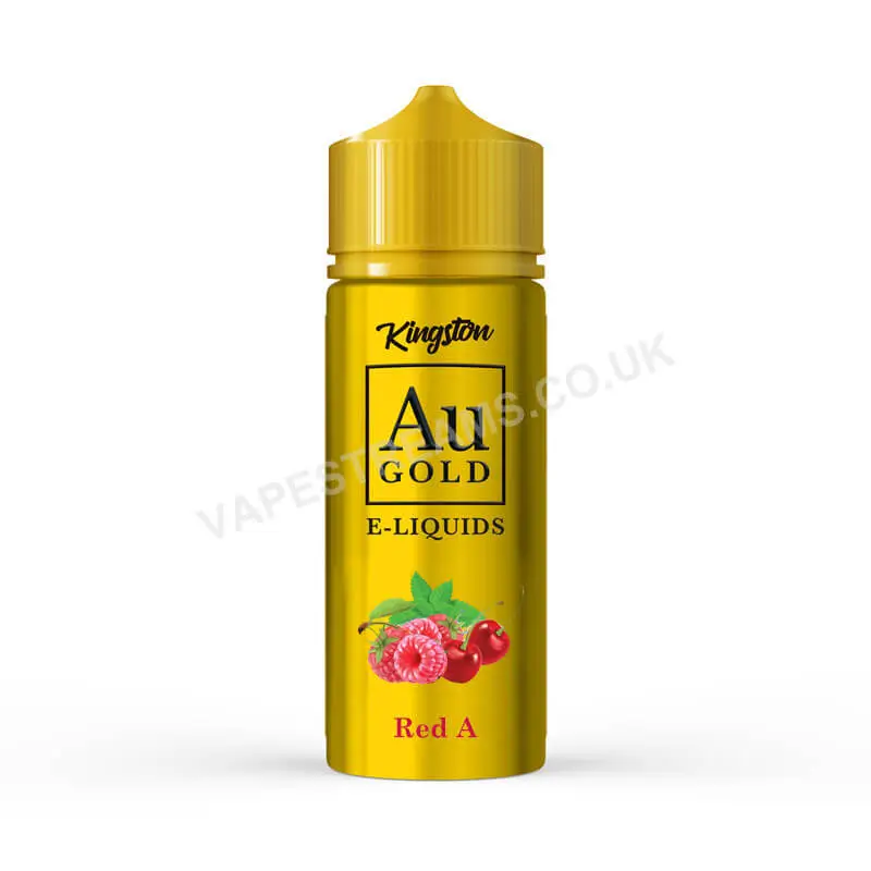 Red A E-Liquid Shortfill By Kingston Au Gold