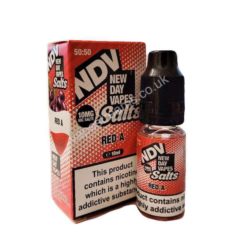 Red A Nicotine Salt E-Liquid by NDV