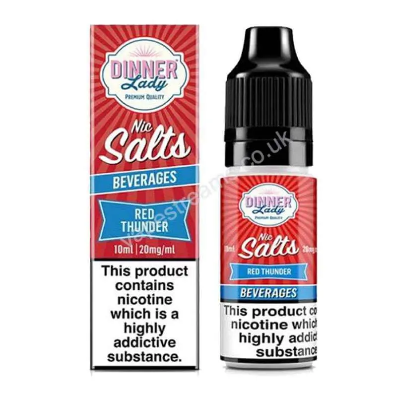 Dinner Lady Red Thunder Nic Salt E-Liquid