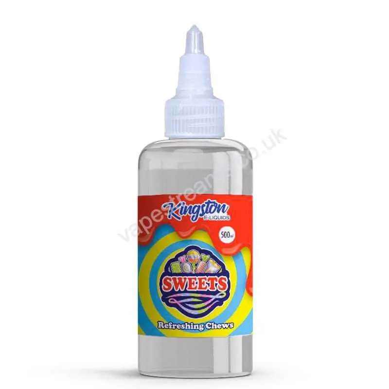 Refreshing Chews 500ml E-Liquid Shortfill by Kingston