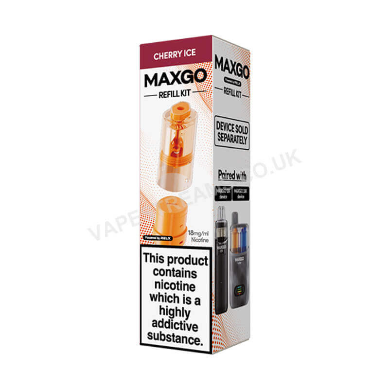Relx Maxgo Cherry Ice 12K &amp; 33K Pods