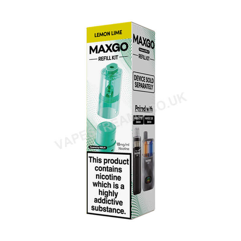Relx Maxgo Lemon Lime 12K &amp; 33K Pods