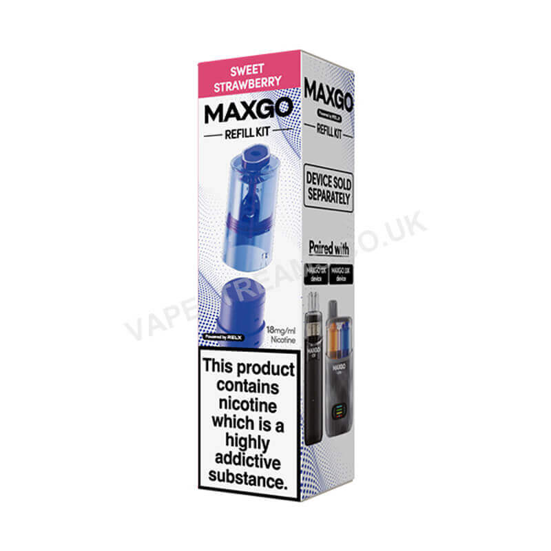 Relx Maxgo Sweet Strawberry 12K &amp; 33K Pods
