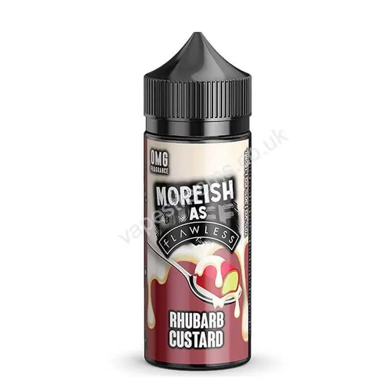 Rhubarb Custard by Moreish as Flawless Short Fill