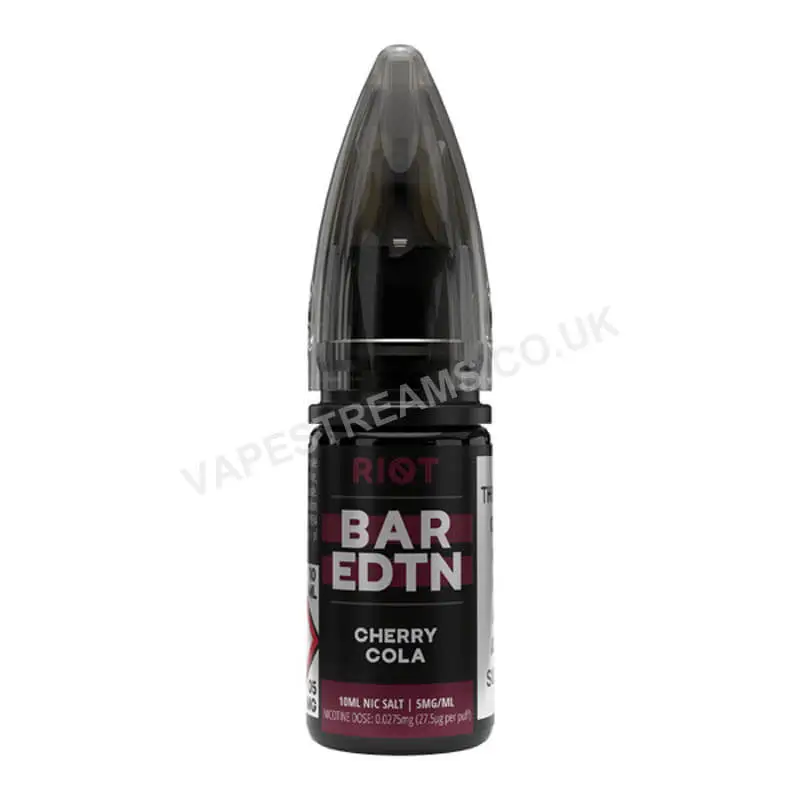 Riot BAR EDTN Cherry Cola Nic Salt E-Liquid