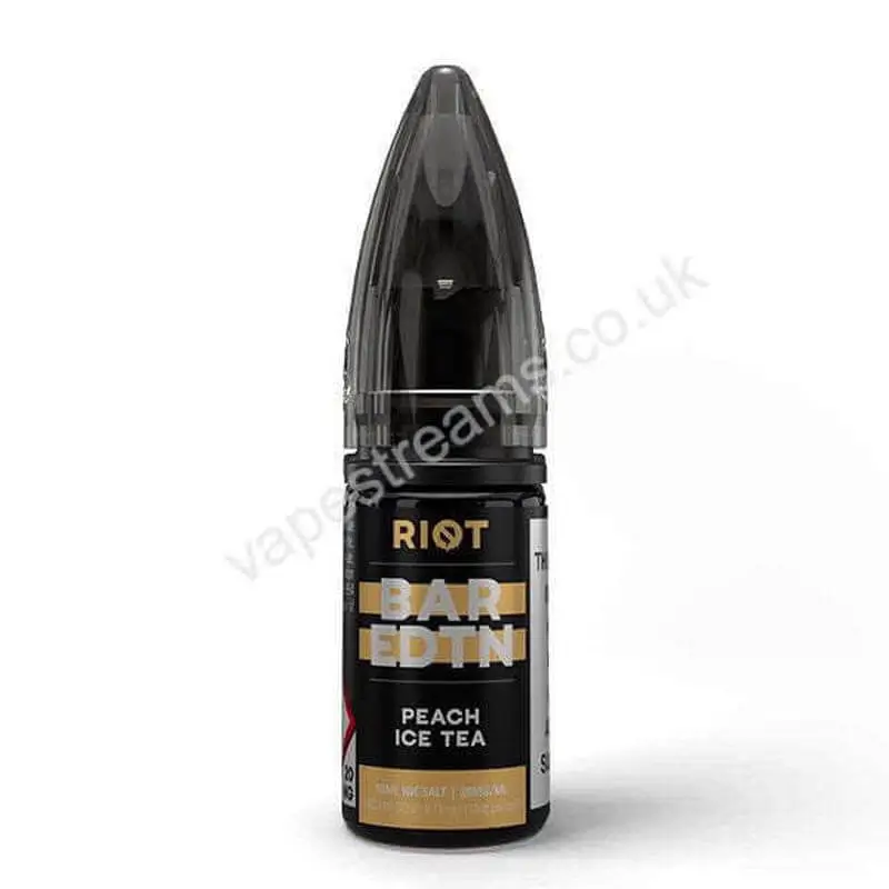 Riot BAR EDTN Peach Ice Tea Nic Salt E-Liquid