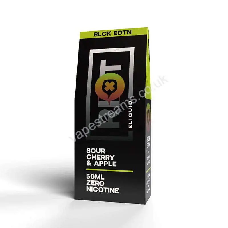 Riot Squad BLCK EDTN Sour Cherry &amp; Apple E-Liquid Shortfill