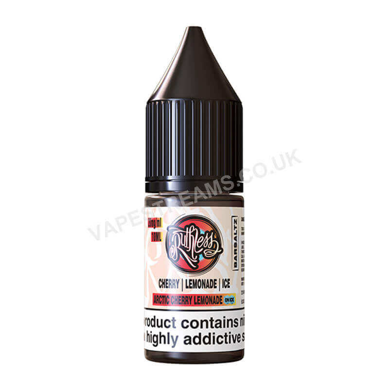 Ruthless Bar Saltz Arctic Cherry Lemonade On Ice Nic Salt E-Liquid