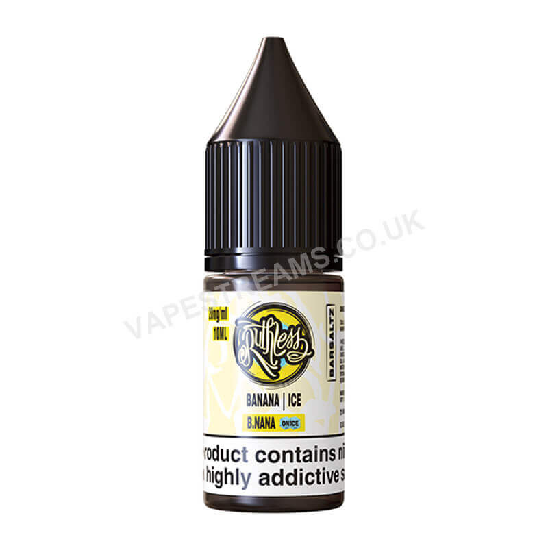 Ruthless Bar Saltz B.Nana On Ice Nic Salt E-Liquid