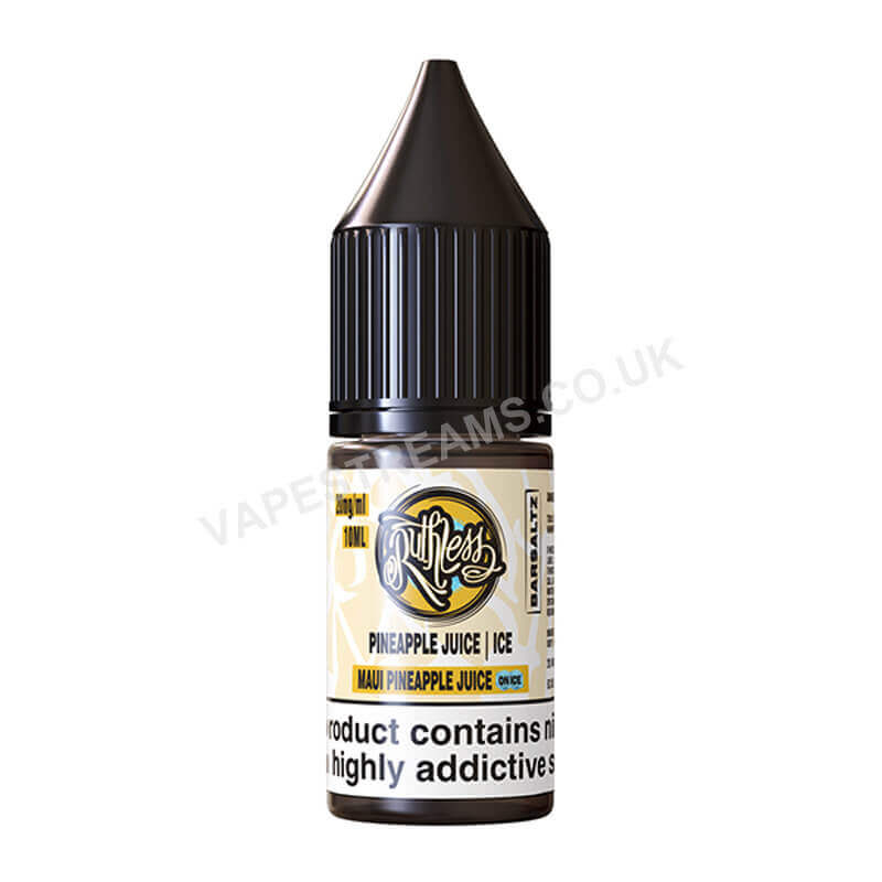 Ruthless Bar Saltz Maui Pineapple On Ice Nic Salt E-Liquid