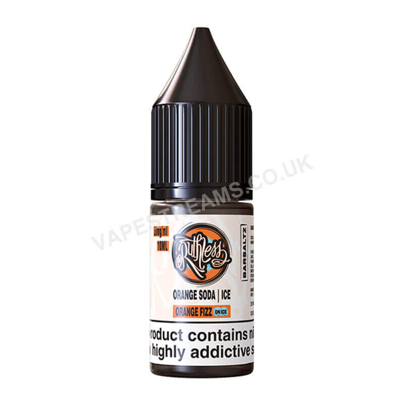 Ruthless Bar Saltz Orange Fizz On Ice Nic Salt E-Liquid