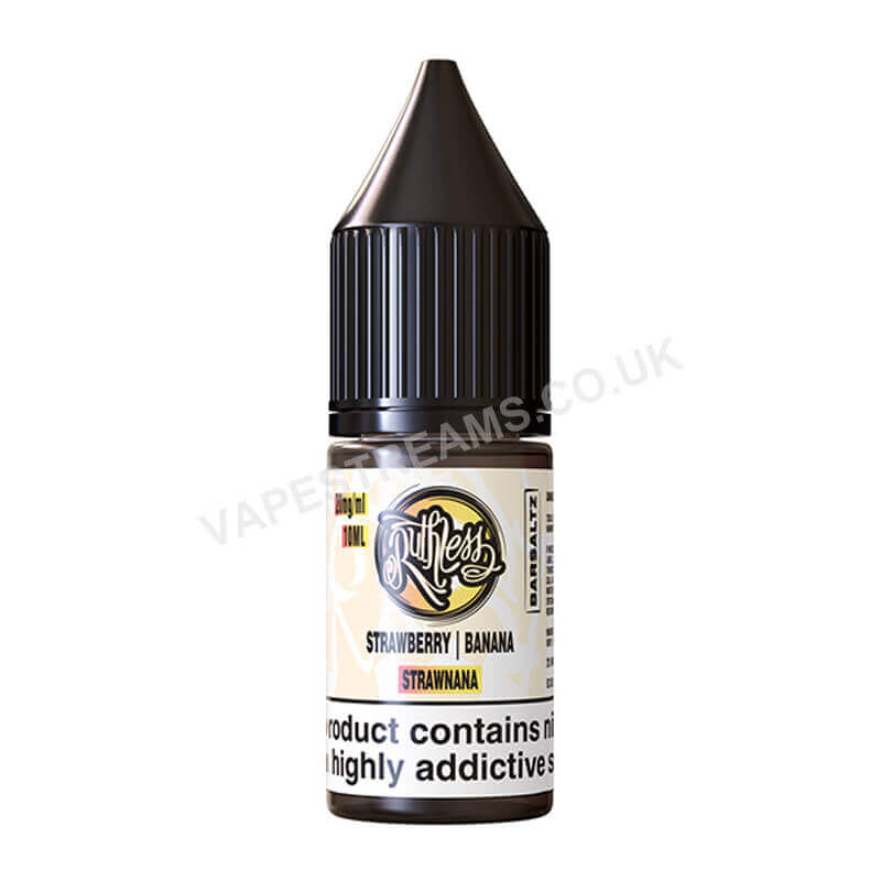 Ruthless Bar Saltz Strawnana Nic Salt E-Liquid