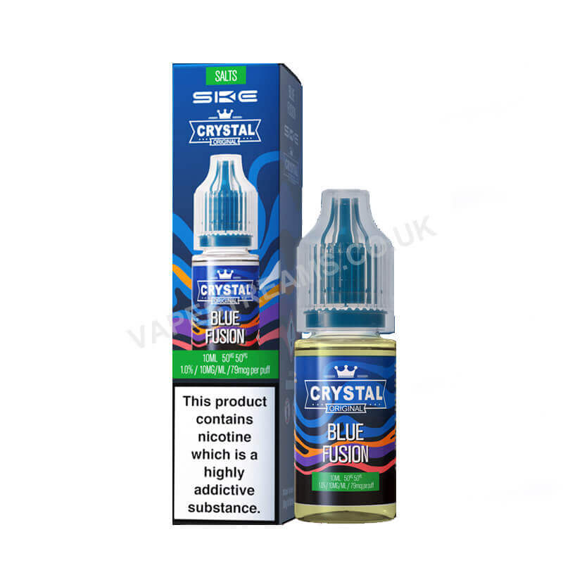 SKE Crystal Blue Fusion Nic Salt E-liquid