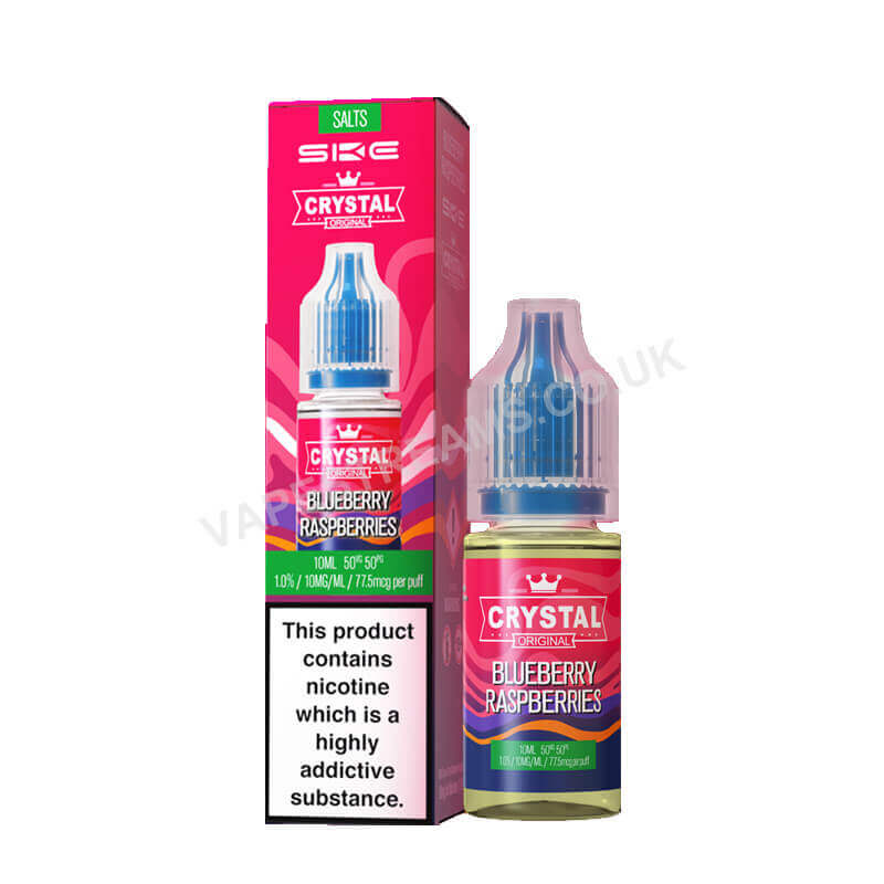 SKE Crystal Blueberry Raspberries Nic Salt E-liquid