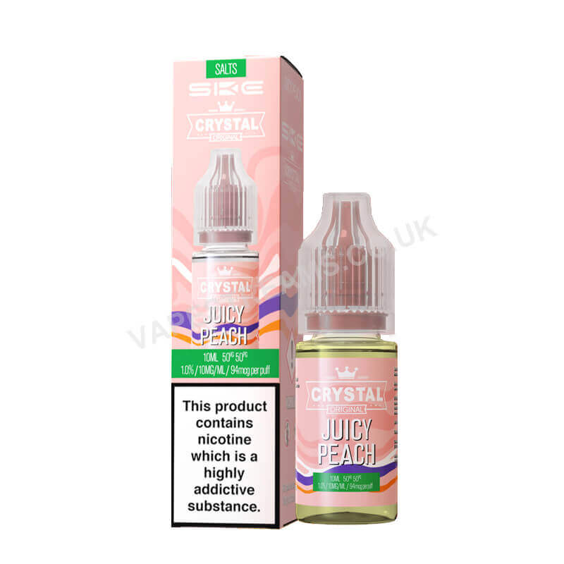 SKE Crystal Juicy Peach Nic Salt E-liquid