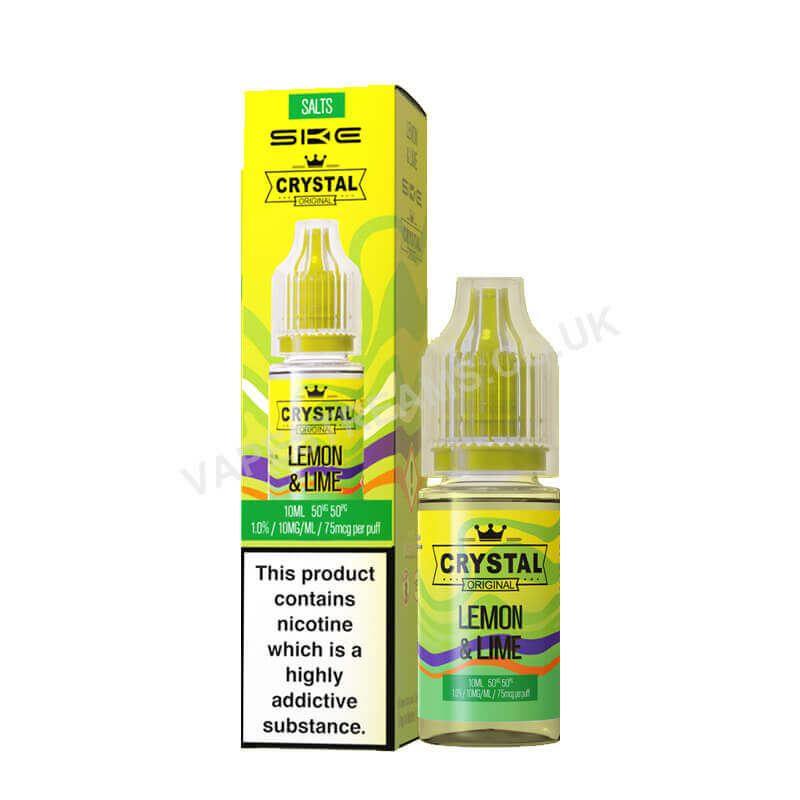 SKE Crystal Lemon &amp; Lime Nic Salt E-liquid