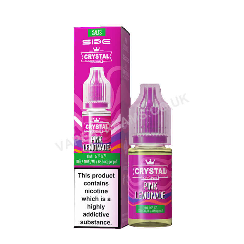 SKE Crystal Pink Lemonade Nic Salt E-liquid