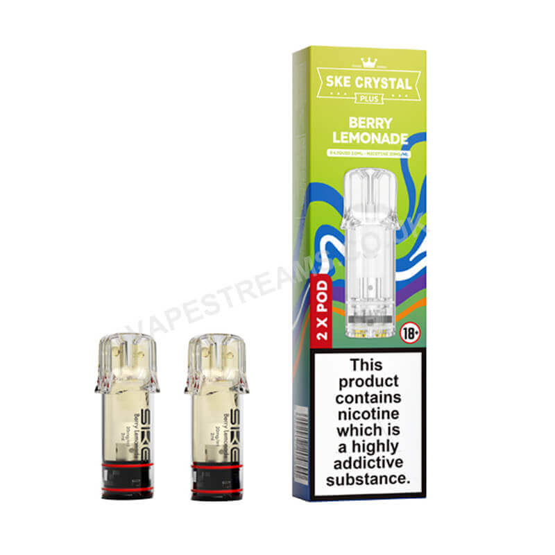 SKE Crystal Plus Berry Lemonade Prefilled Pod
