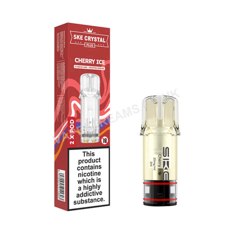 SKE Crystal Plus Cherry Ice Prefilled Pod