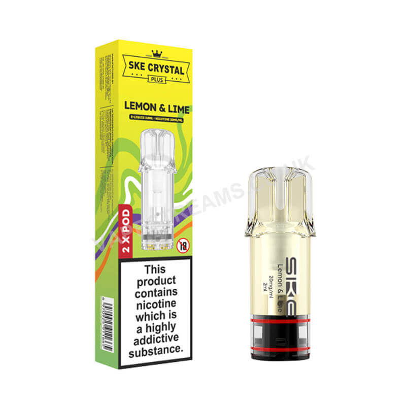 SKE Crystal Plus Lemon &amp; Lime Prefilled Pod