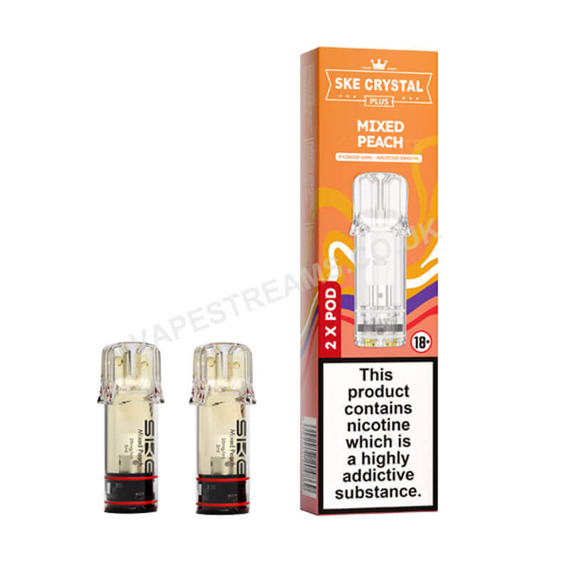 SKE Crystal Plus Mixed Peach Prefilled Pod