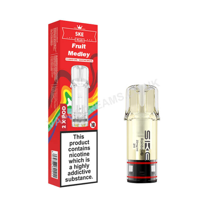 SKE Crystal Plus Fruit Medley/ Rainbow Prefilled Pod