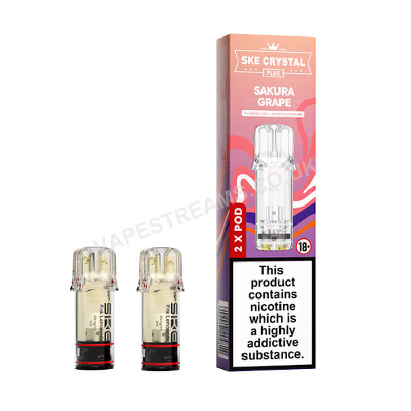SKE Crystal Plus Sakura Grape Prefilled Pod