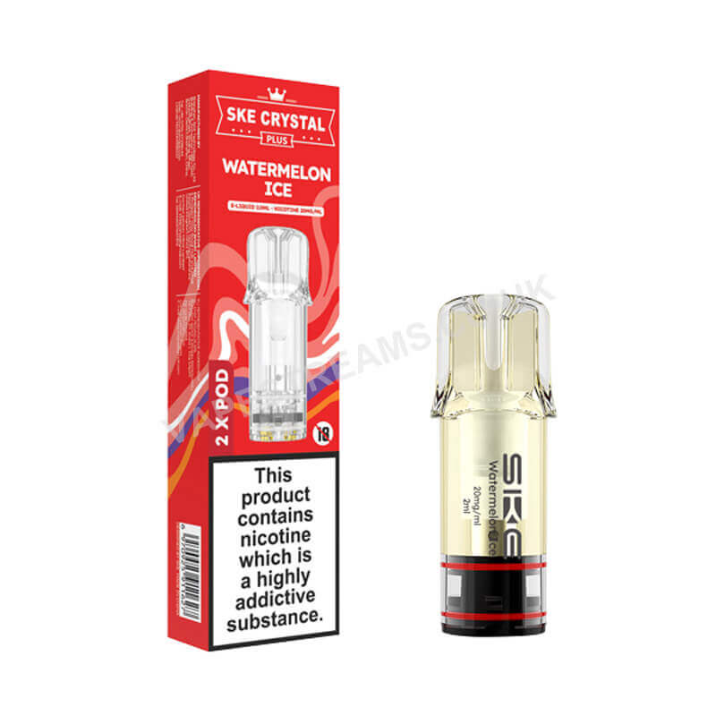 SKE Crystal Plus Watermelon Ice Prefilled Pod