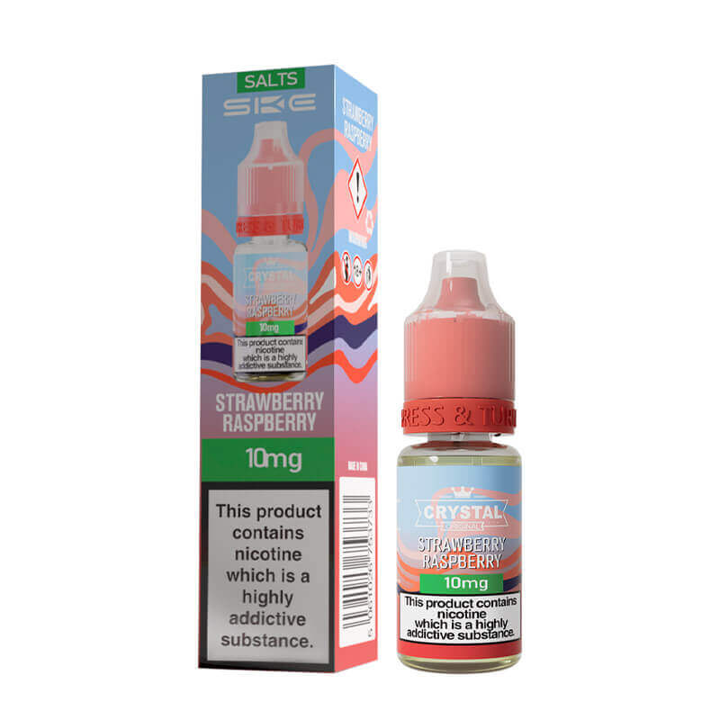 SKE Crystal Strawberry Raspberry Nic Salt E-liquid