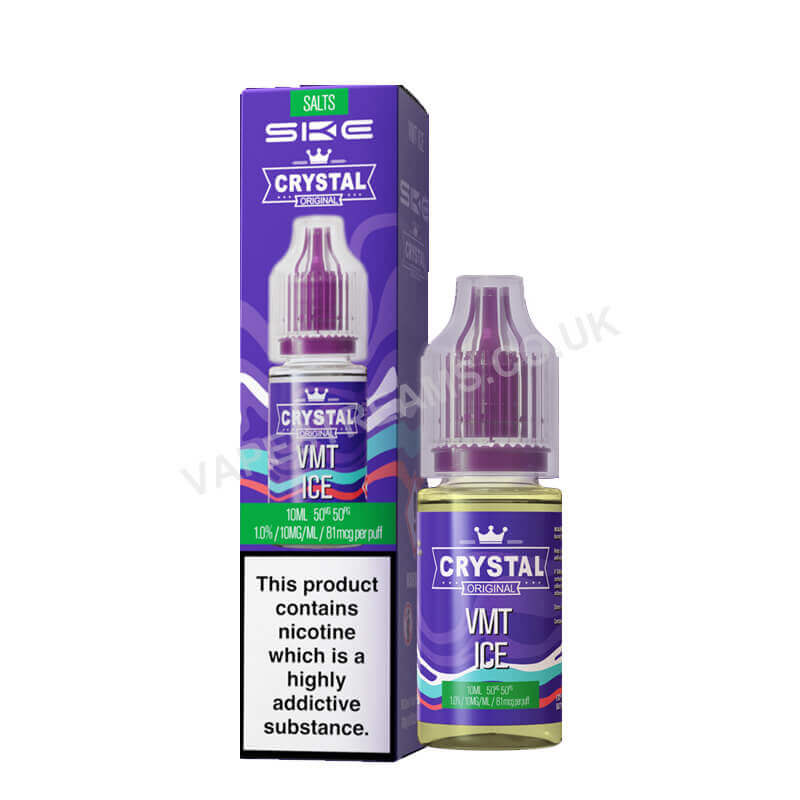 SKE Crystal VMT Ice Nic Salt E-liquid