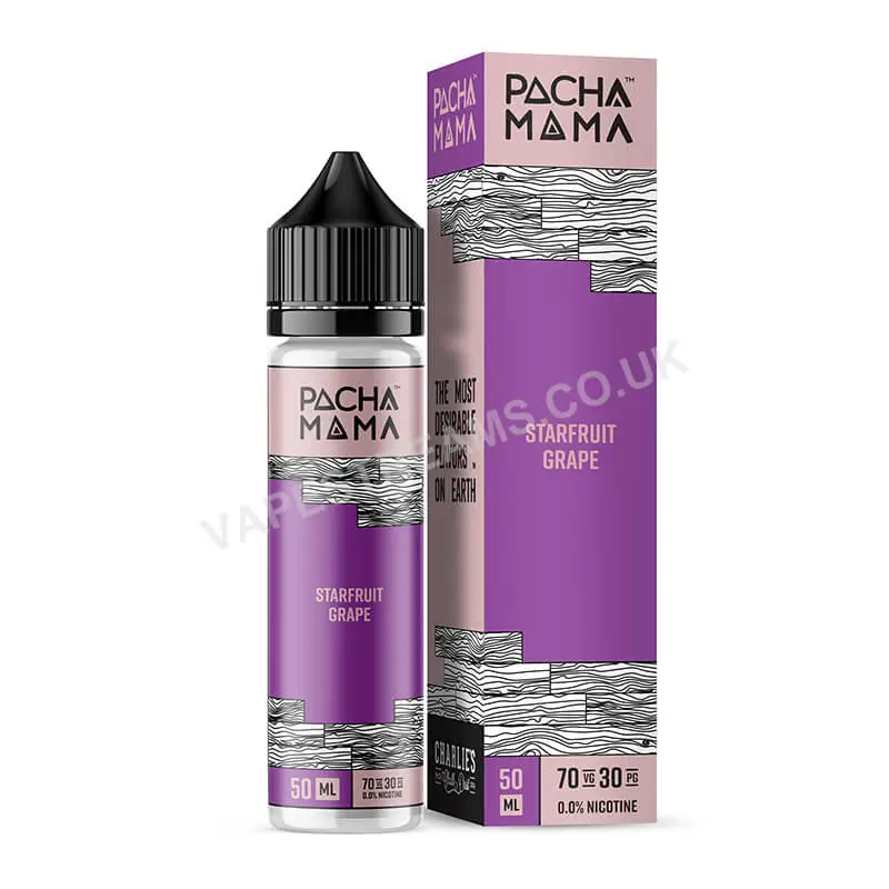 Starfruit Grape Eliquid Shortfill by Pacha Mama