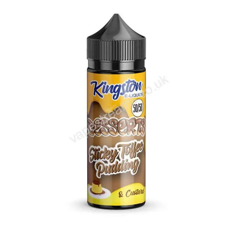 Sticky Toffee Pudding E-Liquid Shortfill by Kingston 50/50