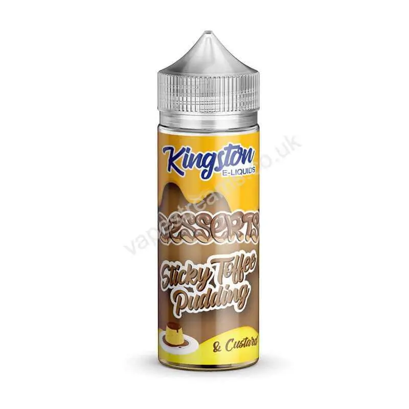 Sticky Toffee Pudding E-Liquid Shortfill by Kingston Desserts