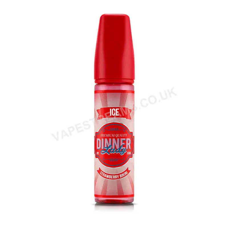 Dinner Lady Strawberry Bikini Ice E-Liquid Shortfill