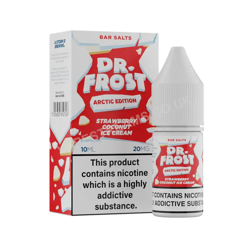 Dr Frost Arctic Edition Strawberry Coconut Ice Cream Nic Salt E-Liquid