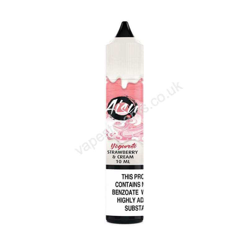 Strawberry &amp; Cream Nic Salt E-Liquid by Aisu Yoguruto