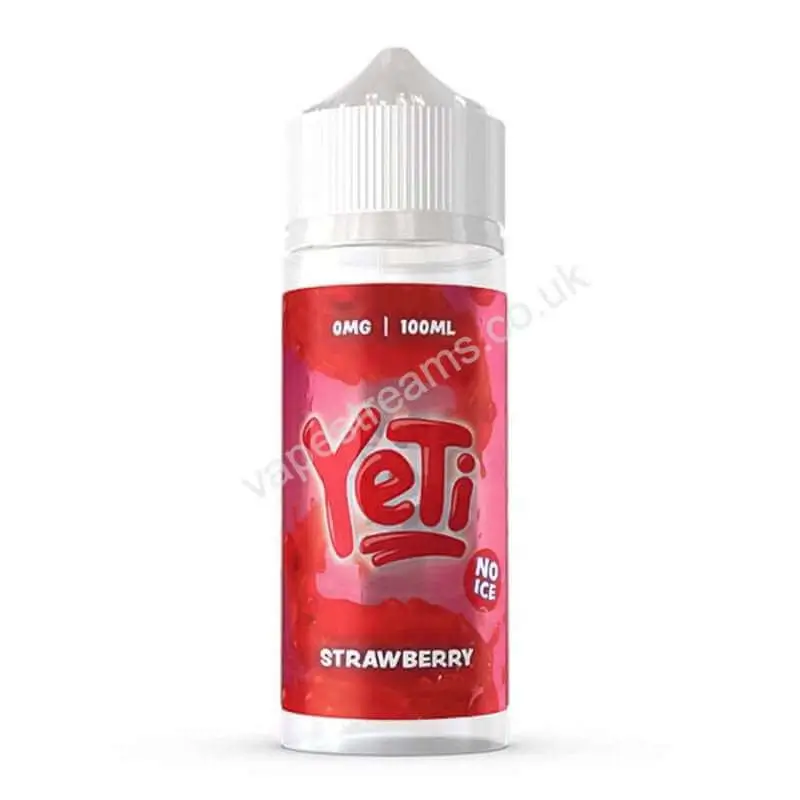 YeTi Defrosted Strawberry E-Liquid Shortfill