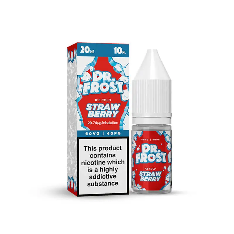 Dr Frost Strawberry Ice Nic Salt E-Liquid