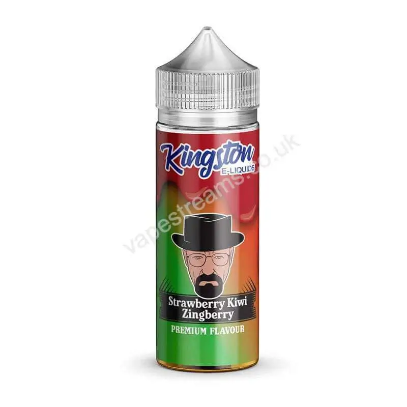 Strawberry Kiwi Zingberry E-Liquid Shortfill by Kingston