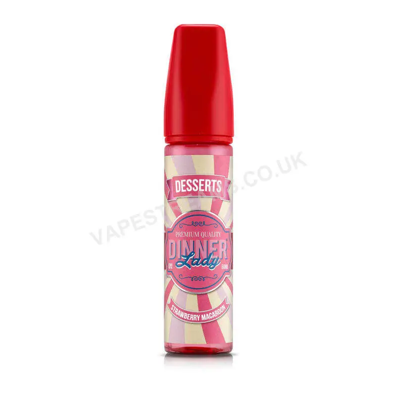 Dinner Lady Strawberry Macaroon E-Liquid Shortfill