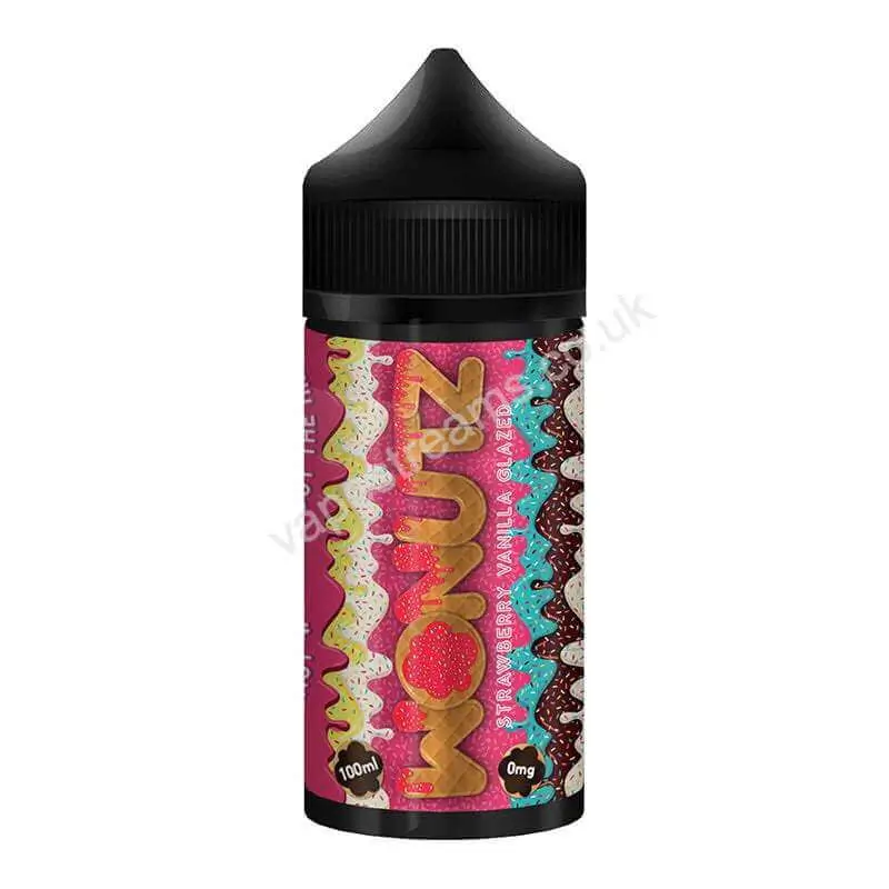 Strawberry Vanilla Glazed by Wonutz 100ml Short Fill