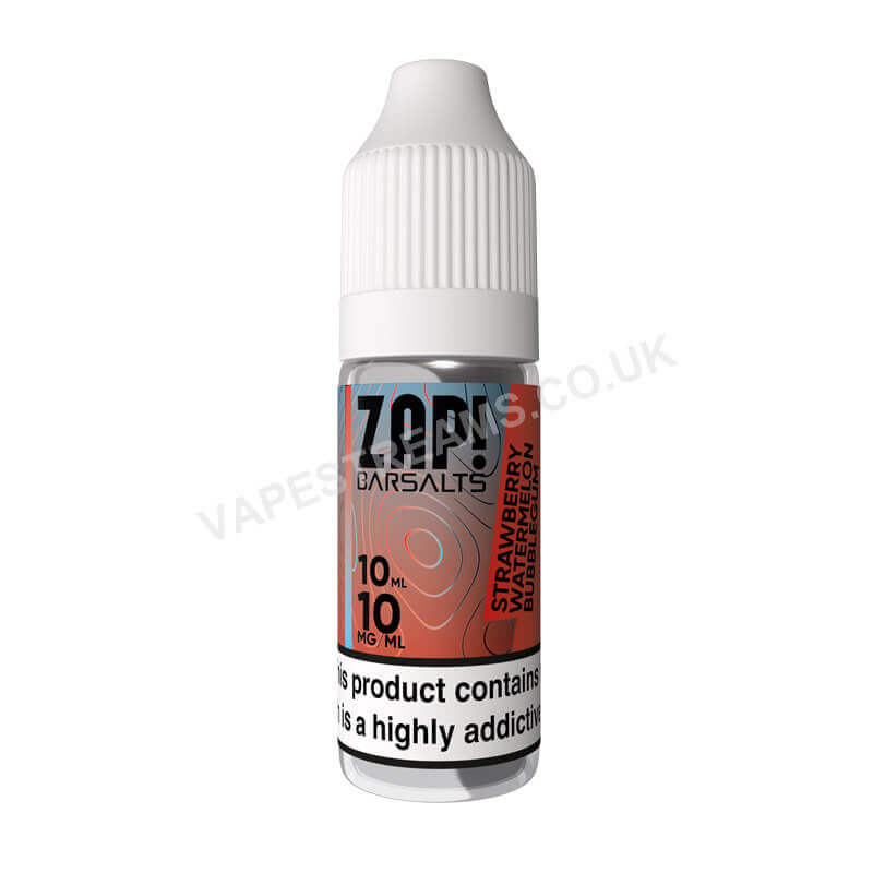 Strawberry Watermelon Bubblegum Nicotine Salt E-Liquid by ZAP! Bar Salts