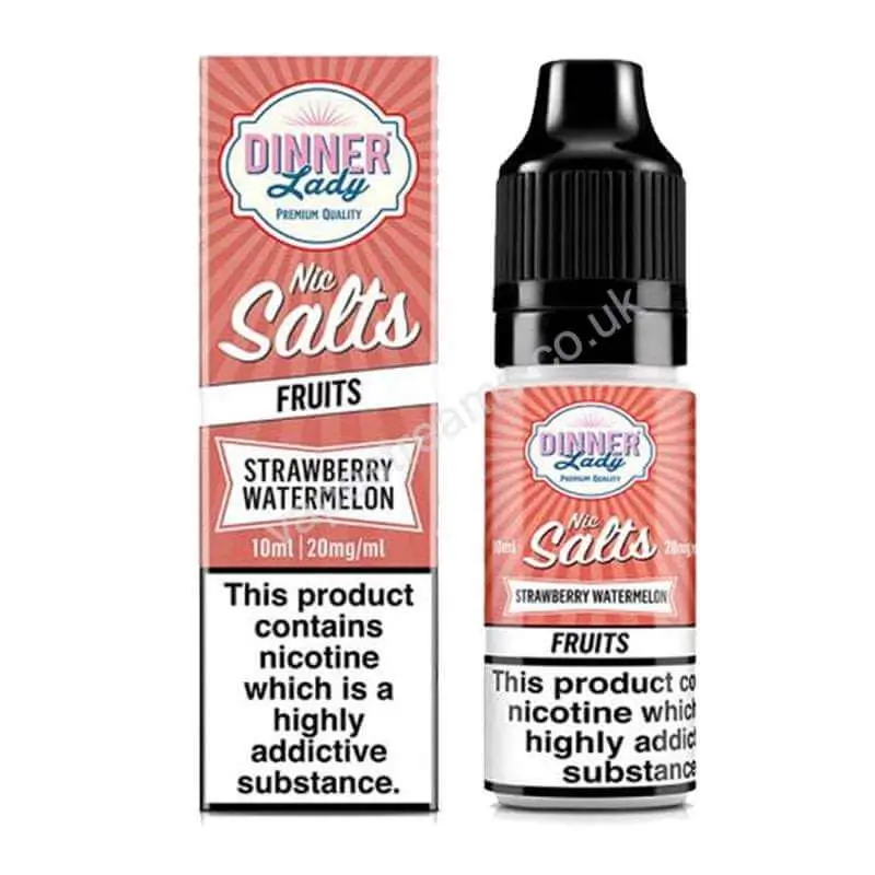 Dinner Lady Strawberry Watermelon Nic Salt E-Liquid