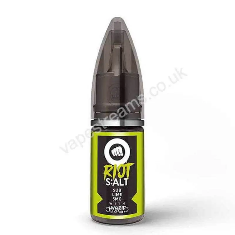 Sub Lime Hybrid Nicotine Salt E-Liquid by Riot S:alt