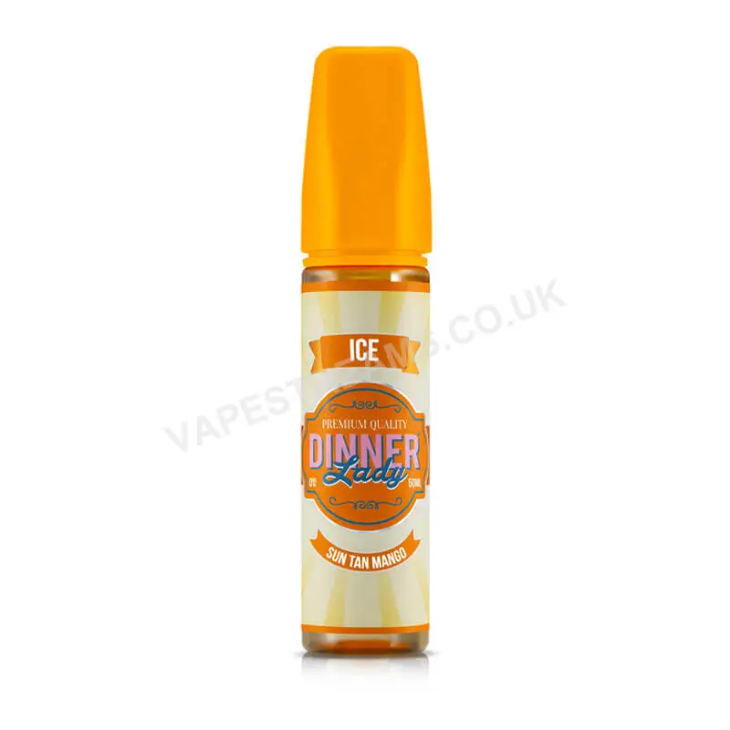 Dinner Lady Sun Tan Mango Ice E-Liquid Shortfill
