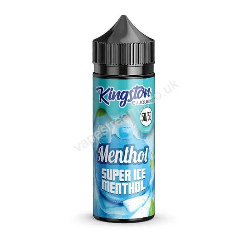 Super Ice Menthol E-Liquid Shortfill by Kingston 50/50