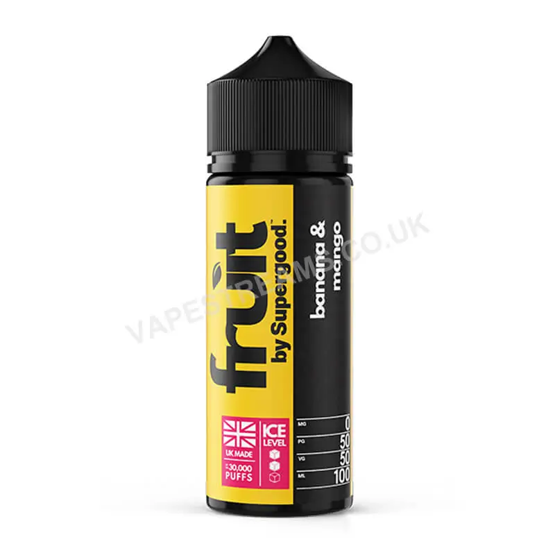 Supergood Fruit Banana &amp; Mango E-Liquid Shortfill
